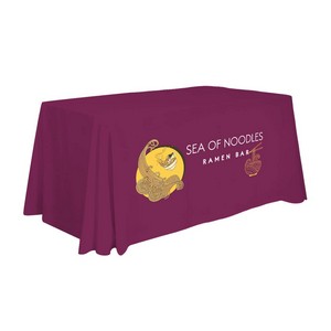 4' Standard Table Throw (Full-Color Front Only)