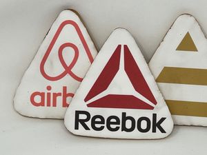 4" Triangle Logo Sugar Cookie