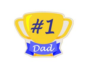 4" Trophy Shaped Logo Sugar Cookie