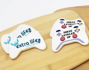 4" Video Game Controller Logo Sugar Cookie