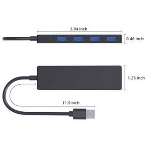 4-in-1 USB C Hub