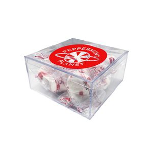 4" x 4" x 2" Clear Plastic Box