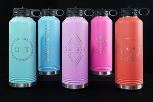40 oz Polar Camel Metal Water Bottles