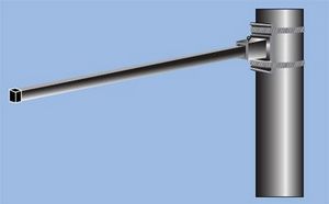 42" Single Pole Bracket