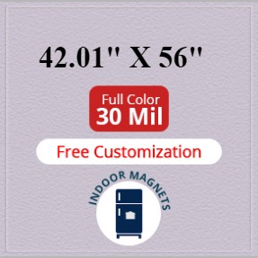42.01 to 56 Square Inches Indoor Magnets - 30 Mil