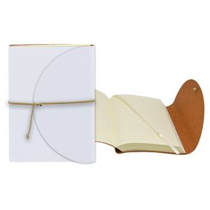 4.75" x 6.75" Leather Perfect Flap Book Bound Journal