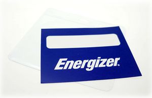 4"x3 1/4" Pouch Insert Cards (Style 555)