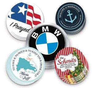 4"x4" Custom Circle Sticker (High Quantity)