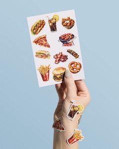 4"x6" Custom Sticker Sheets (High Quantity)