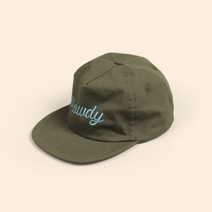 5-Panel Hat - Flat Brim - Unstructured - Cotton Twill