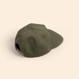 5-Panel Hat - Flat Brim - Unstructured - Cotton Twill