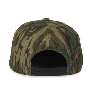 5-Panel High Crown Solid Back Cap
