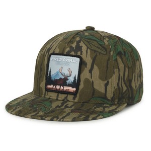 5-Panel High Crown Solid Back Cap