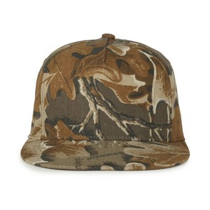 5-Panel High Crown Solid Back Cap