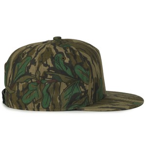 5-Panel High Crown Solid Back Cap