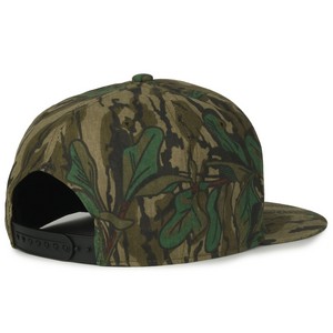 5-Panel High Crown Solid Back Cap