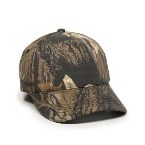 5 Panel Structured Camo Cap