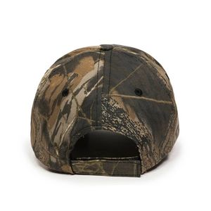 5 Panel Structured Camo Cap