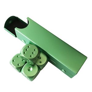 5 Pc. Metal Dice Set w/Case