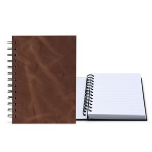 5" x 7" Premium Leather Spiral Journal