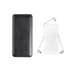 5000 mAh Universal Power Bank with Wireless Charging