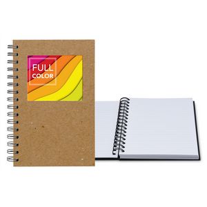 5.25" x 8.25" Window Spiral Journal