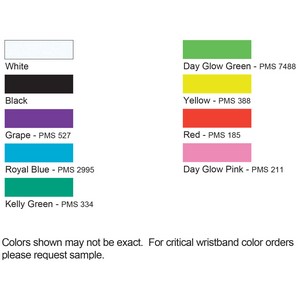 5/8" Super Plastic Wristband