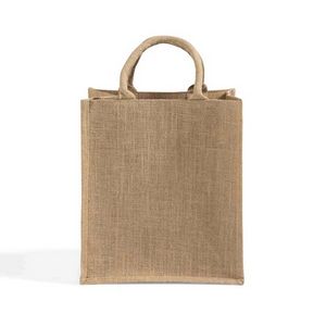 6 Bottle Jute Wine Bag