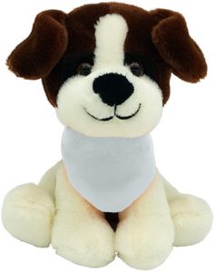 6" Canine Collection - White & Brown