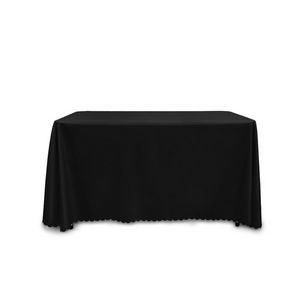 6' Draped Standard Full Color Sublimation Table Throw