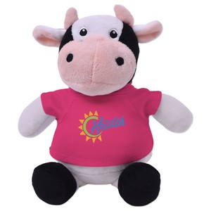 6" Eco Mini Me Casey Cow Plush