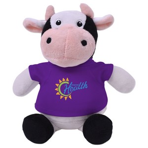 6" Eco Mini Me Casey Cow Plush