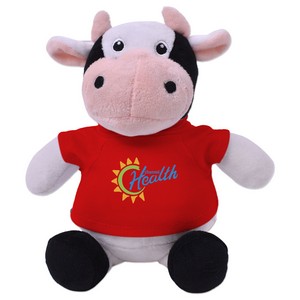 6" Eco Mini Me Casey Cow Plush