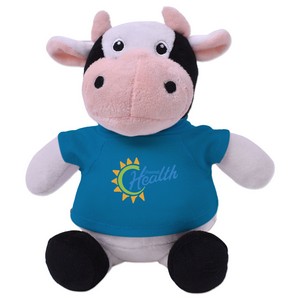 6" Eco Mini Me Casey Cow Plush
