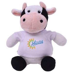 6" Eco Mini Me Casey Cow Plush