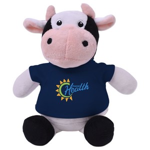 6" Eco Mini Me Casey Cow Plush