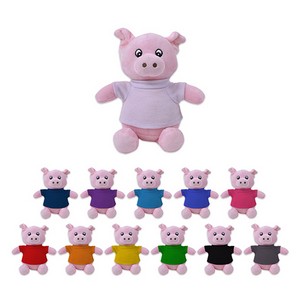 6" Eco Mini Me Parker Pig Plush