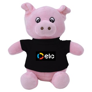 6" Eco Mini Me Parker Pig Plush
