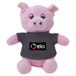 6" Eco Mini Me Parker Pig Plush