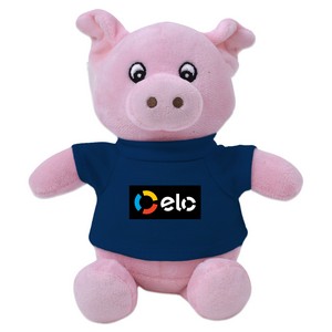 6" Eco Mini Me Parker Pig Plush