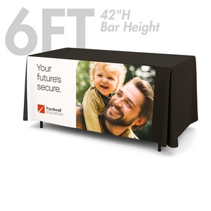 6' Fitted Table Cover