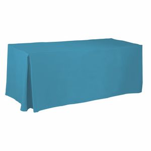 6' Non-Printed Fitted Table Cover