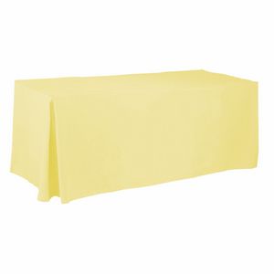6' Non-Printed Fitted Table Cover