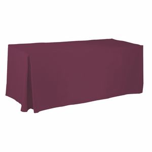 6' Non-Printed Fitted Table Cover