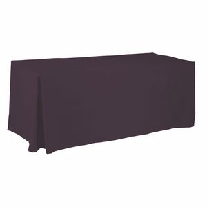 6' Non-Printed Fitted Table Cover