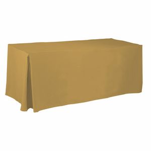 6' Non-Printed Fitted Table Cover