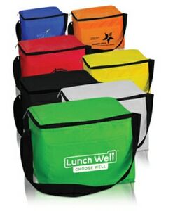 6 Pack Cooler Lunch Bag