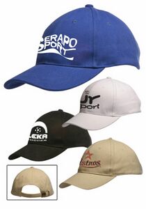 6 Panel Buckle Baseball Caps