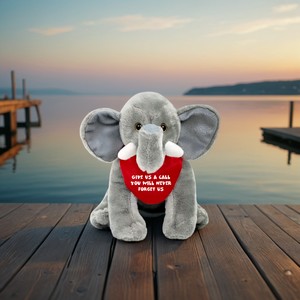 6" Sitting Elephant
