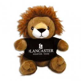 6" Sitting Lion Beanie